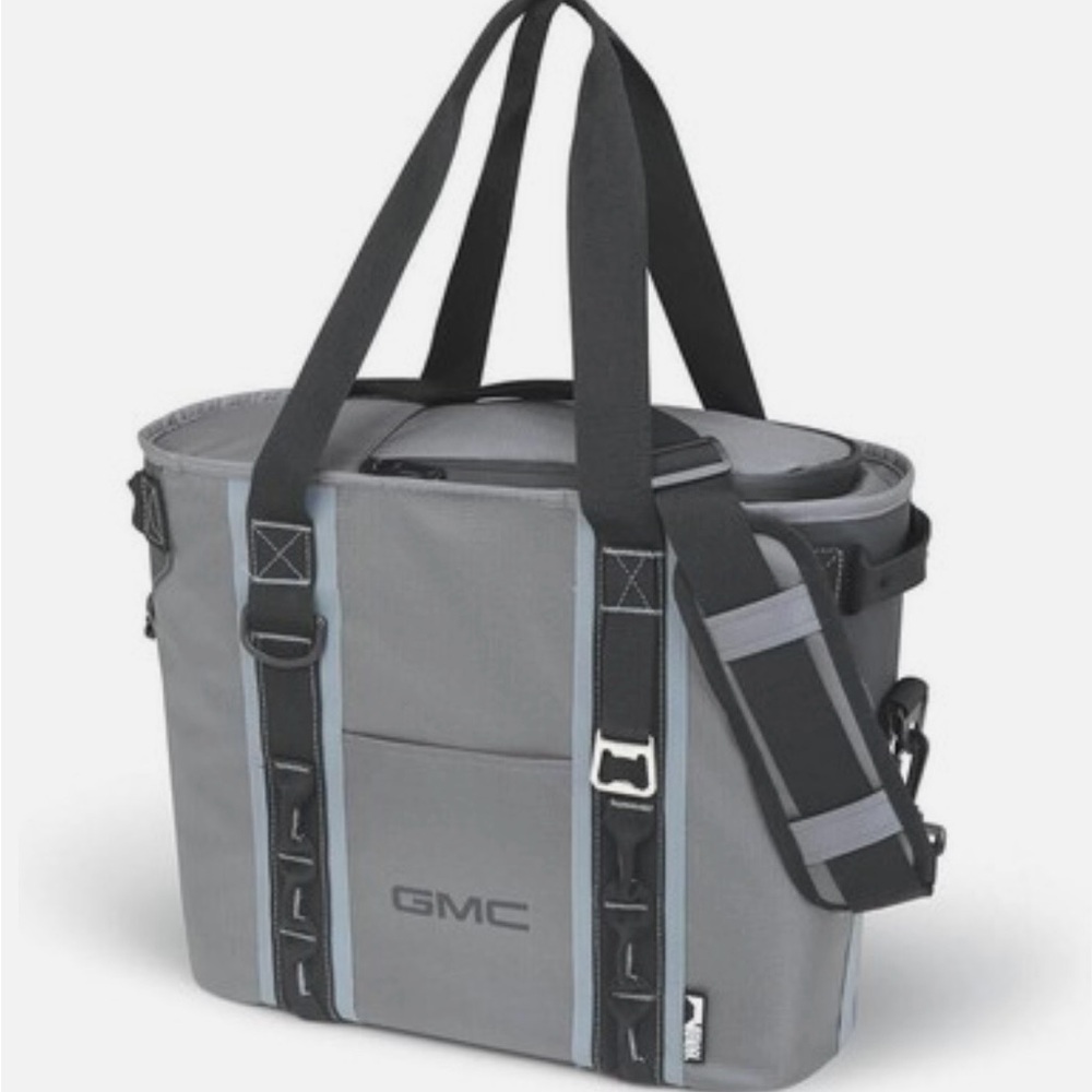 GMC insulated tote Grey and Black Men's Bag 24 can
